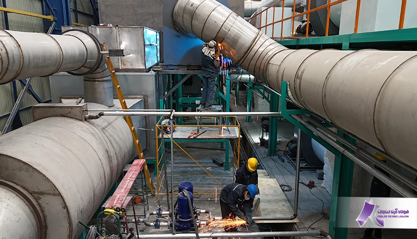 Arand Lenjan Steel production line