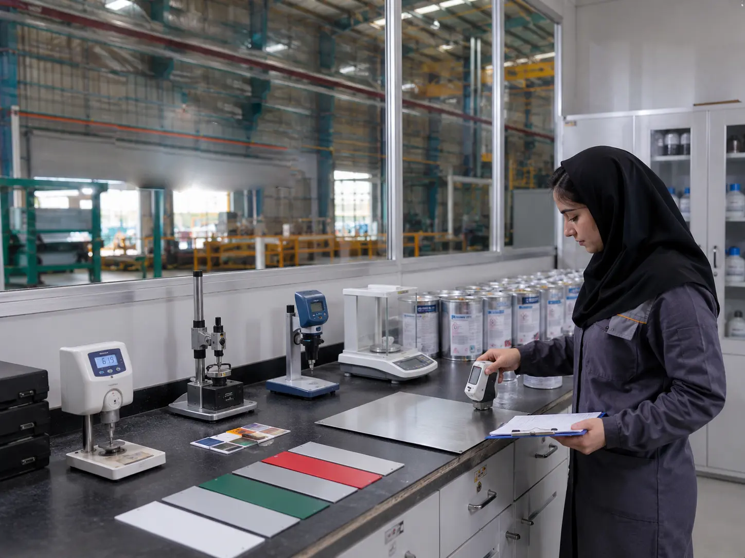 Incoming raw material inspection